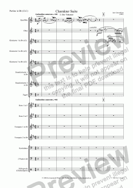 page one of Charakter Suite: 2. Der Träumer (CLC/Score & Parts)