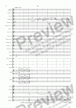 page one of Sinfonietta: II. Andante (OM/Score & Parts)