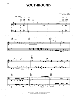 page one of Southbound (Piano, Vocal & Guitar Chords (Right-Hand Melody))