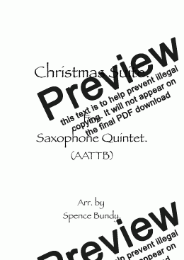 page one of Christmas Suite