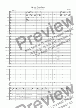 page one of Battle Symphony