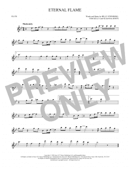 page one of Eternal Flame (Flute Solo)