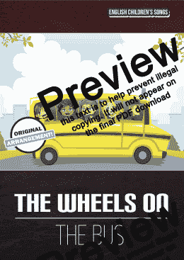 page one of The Wheels On The Bus