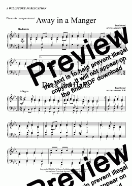 page one of Christmas Carols Selection - (Flute with Piano Accompaniment)