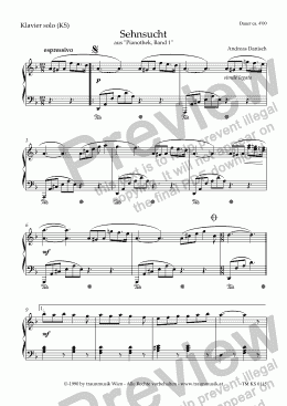 page one of Sehnsucht (KS)