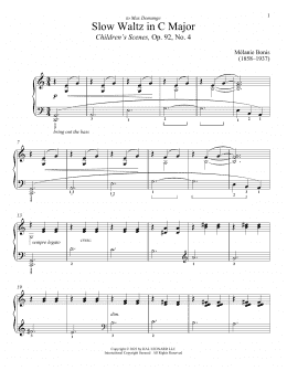 page one of Slow Waltz (Piano Solo)