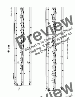 page one of Grafton (I) - Chorale Prelude