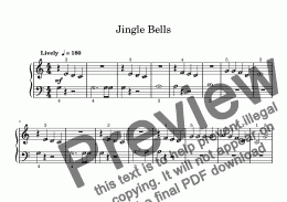 page one of Jingle Bells