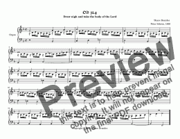 page one of Old 124th (I) - Chorale Prelude