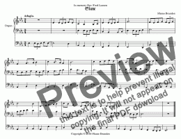 page one of Slane - Chorale Prelude