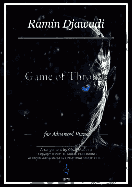 page one of Game of Thrones - Advanced Piano