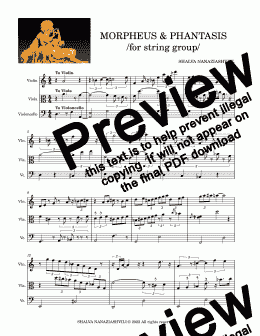 page one of MORPHEUS-PHANTASIS-STRING-ENSEMBLE