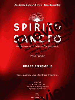 page one of Spiritu Sancto (Brass Ensemble)