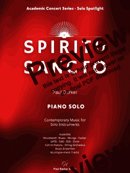 page one of Spiritu Sancto (Piano Solo)