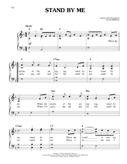 page one of Stand By Me (Easy Piano)