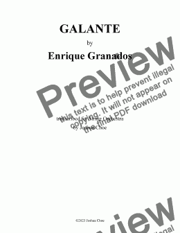 page one of 12 Danzas españolas: Galante