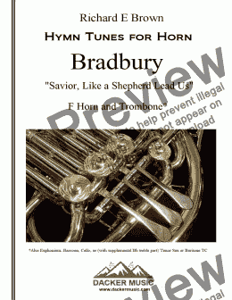 page one of Bradbury - F Horn and Trombone  