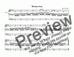 page one of  Morning Song - Chorale Prelude