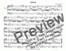 page one of Nettleton - Chorale Prelude