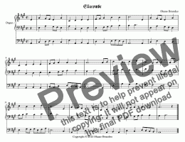 page one of Ellacombe (II) - Chorale Prelude