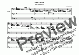 page one of Elvet banks - Chorale Prelude