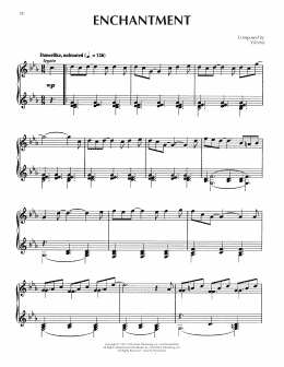 page one of Enchantment (Piano Solo)