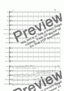 page one of Orchestral Cycle 2