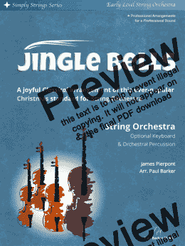 page one of Jingle Bells (String Orchestra)