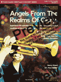 page one of Angels From The Realms Of Glory (Flexible Instrumentation)