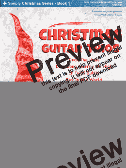 page one of Christmas Guitar Trios - Book 1 