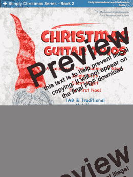 page one of Christmas Guitar Trios - Book 2