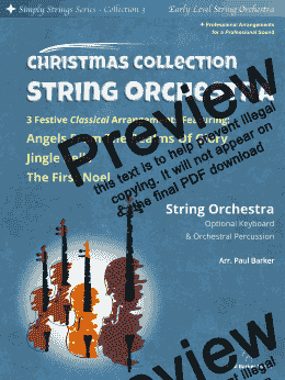 page one of Simply Strings Christmas Collection 3 (Easy String Orchestra)