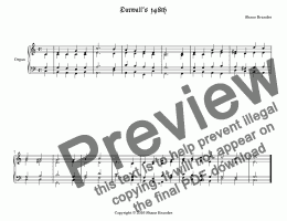 page one of Darwell's 148th (III) -Chorale Prelude