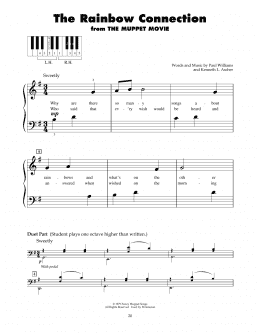 page one of The Rainbow Connection (5-Finger Piano)