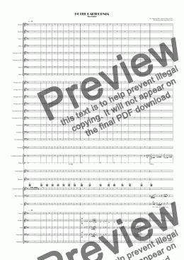 page one of Hotel California Orchestral Arrangement