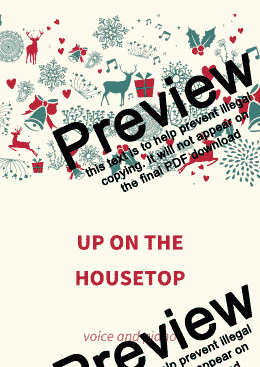 page one of Up On The Housetop