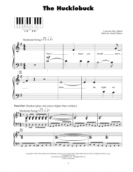 page one of The Hucklebuck (5-Finger Piano)