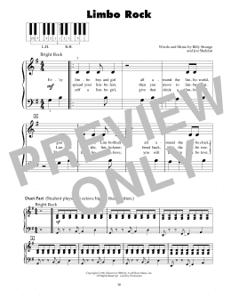 page one of Limbo Rock (5-Finger Piano)