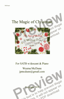 page one of Magic of Christmas_SATB_w-DesCant