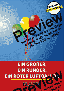 page one of Ein großer, ein runder, ein roter Luftballon