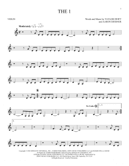 page one of the 1 (Violin Solo)