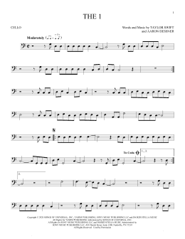 page one of the 1 (Cello Solo)