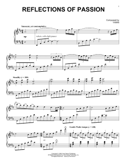 Reflections Sheet music for Piano (Solo)