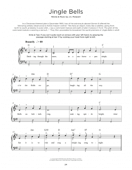 page one of Jingle Bells (Really Easy Piano)