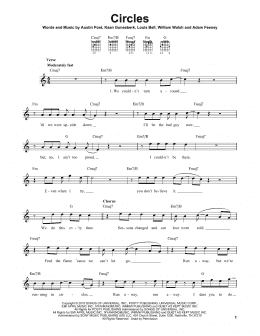 page one of Circles (Easy Guitar)