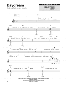 page one of Daydream (Harmonica)