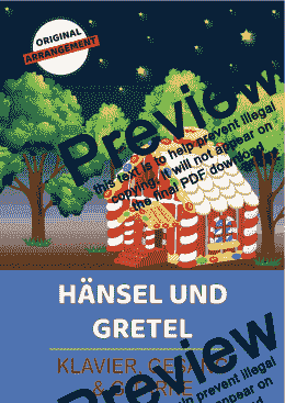 page one of Hänsel und Gretel