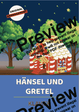 page one of Hänsel und Gretel