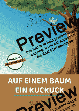 page one of Auf einem Baum ein Kuckuck