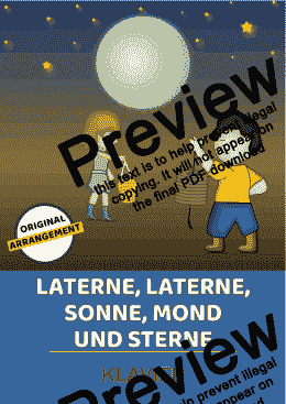 page one of Laterne, Laterne, Sonne, Mond und Sterne